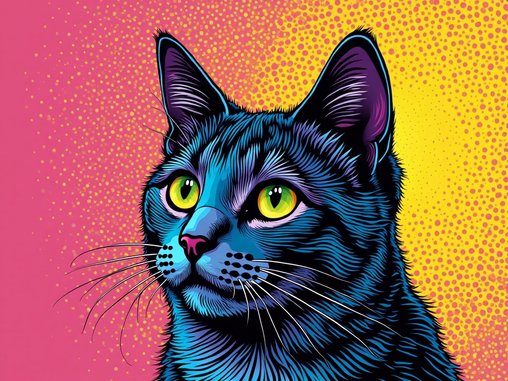 Pop art transformation example