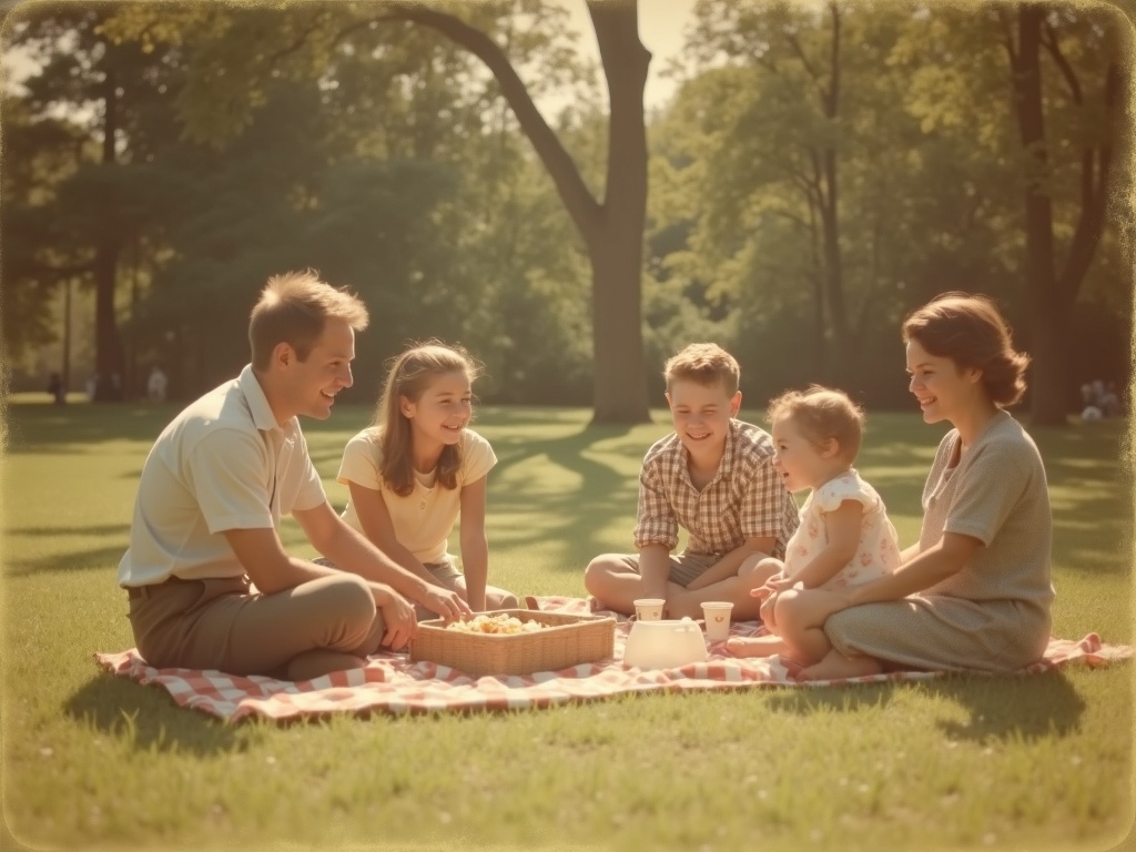 Vintage style transformation example